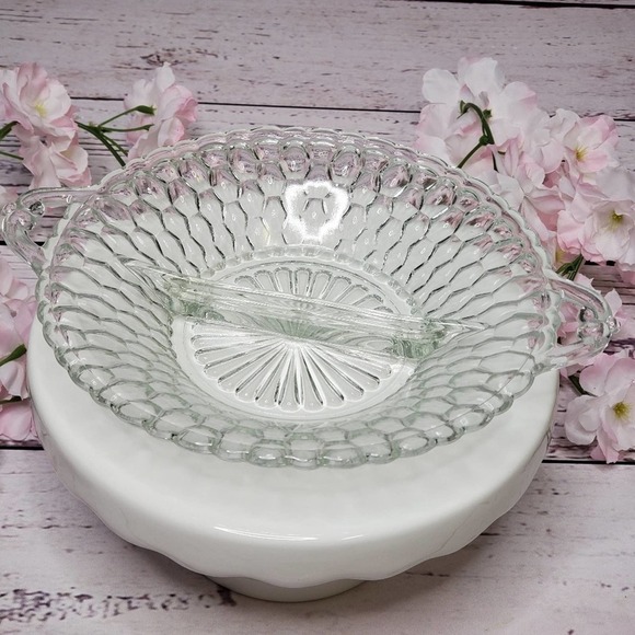 Crystal Divided Serving Dish - Picture 7 of 7